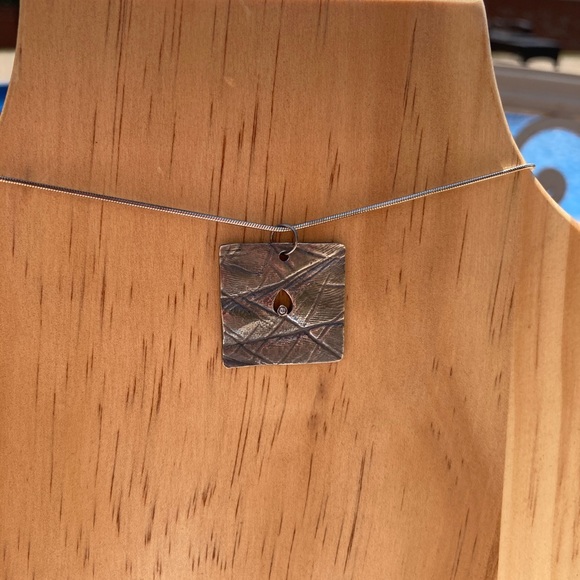 Brilliant Earth SS and Diamond Pendant - Picture 4 of 7